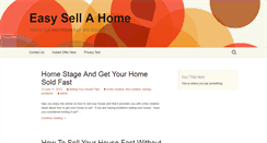 Desktop Screenshot of easysellahome.com